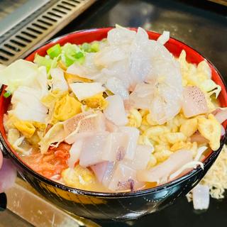 海鮮ミックスもんじゃ(ちろりん村)