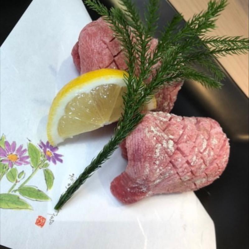 厚切り牛タン(焼肉ダイニング MEGUMI 南8条店)