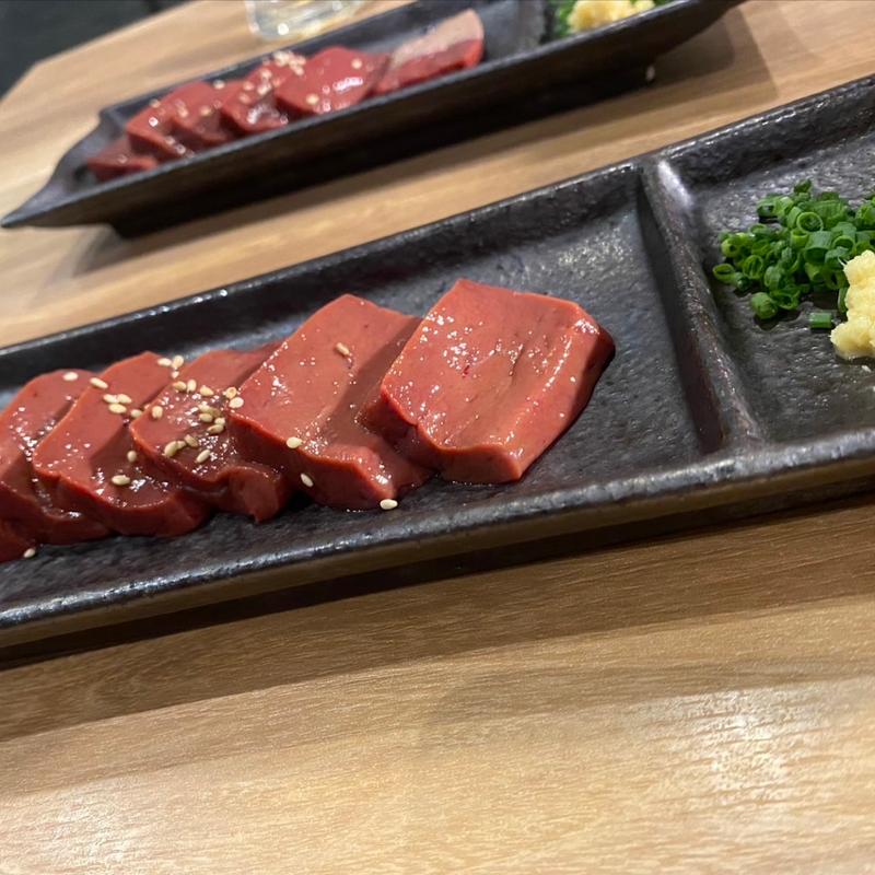 牛レバー(焼肉ダイニング MEGUMI 南8条店)