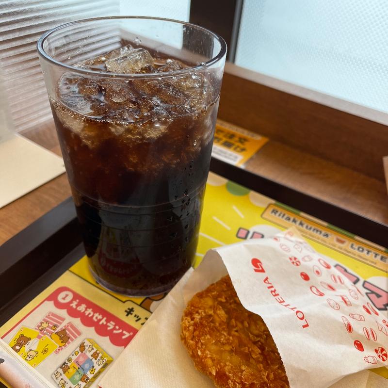 ハッシュモーニングセット(ロッテリア 桶川駅)