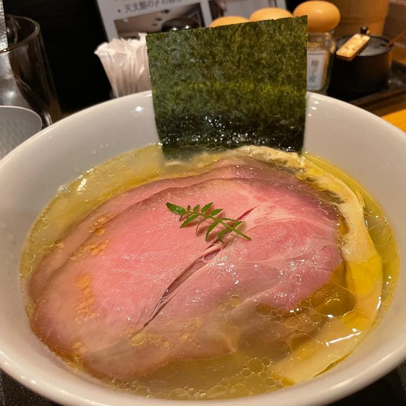 地鶏淡麗 塩ラーメン(ラーメン 薩摩商店)