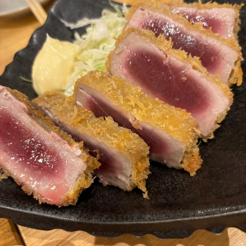 マグロカツ(大衆酒場 まる富)