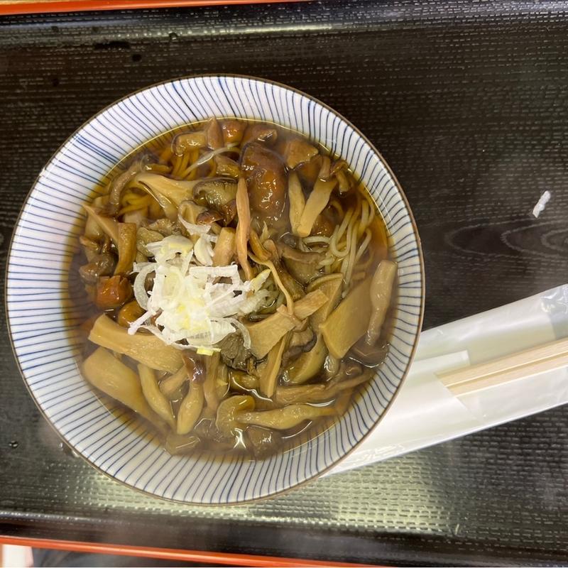 季節のそば（きのこ）(ねぎどん )