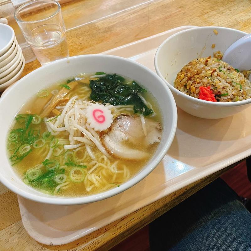 ラーメンセット(餃子食堂 大阪亭 天神橋店)