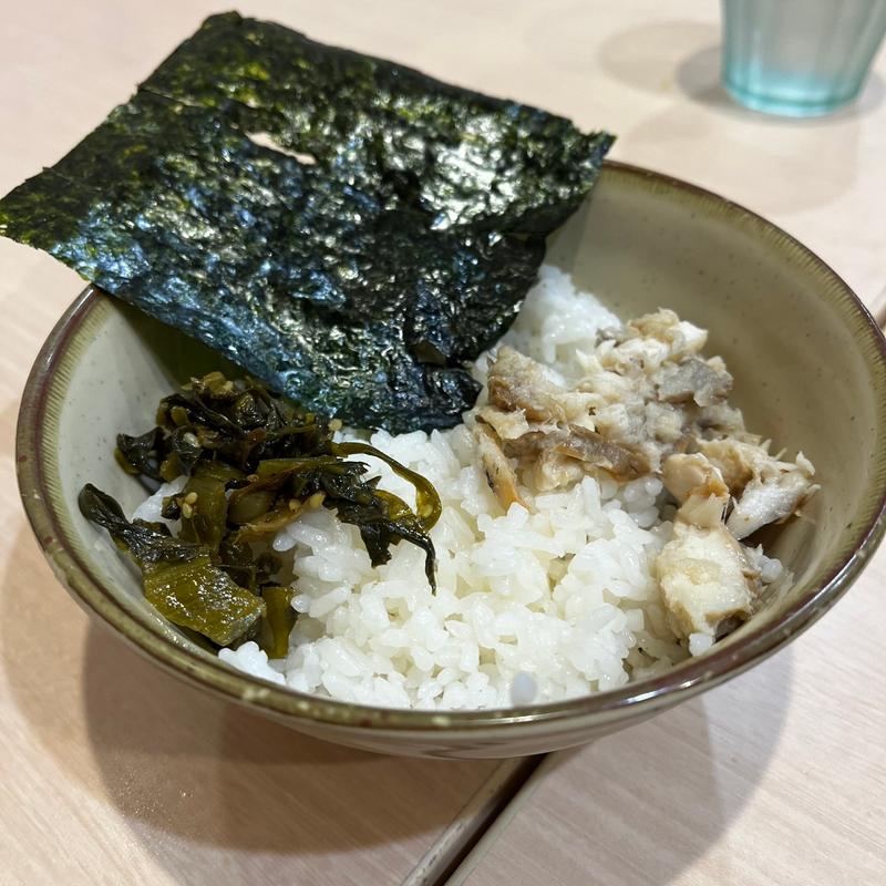 ミニ焼鯖ごはん(ゆで太郎 もつ次郎上尾平塚店)