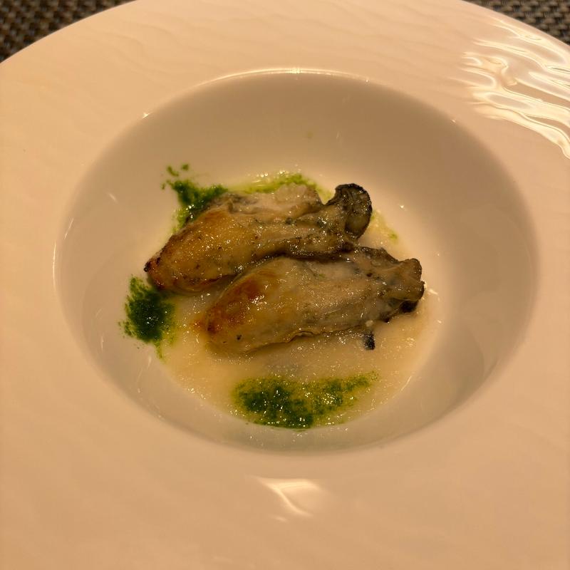牡蠣のソテー(ワインバー ロッシ（WINEBAR Rossi）麹町)