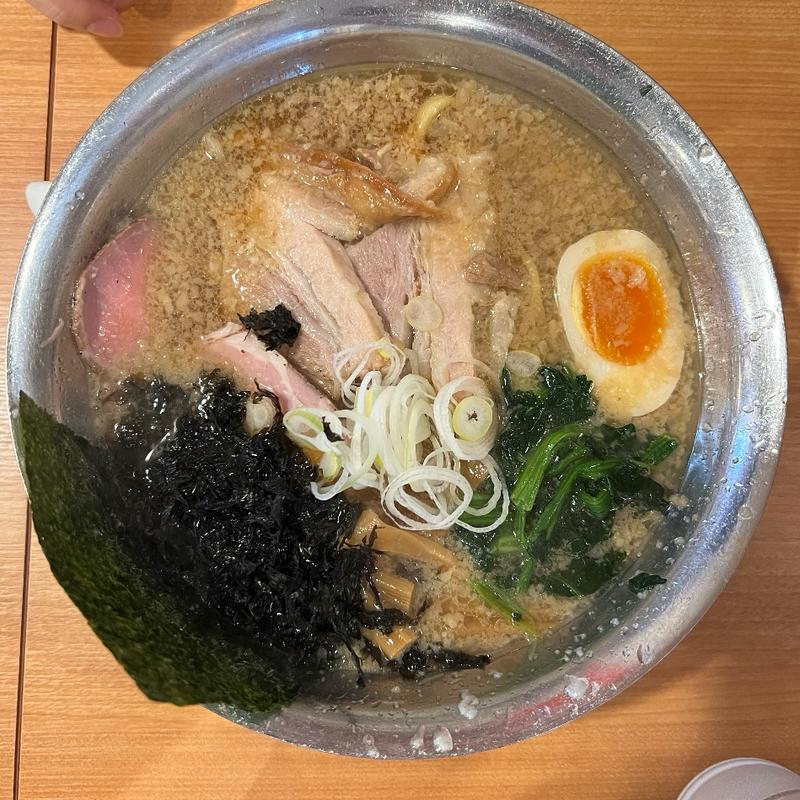 背脂中華　全のせ(磨きの町のラーメン屋 味我駆 （ミガク ）)