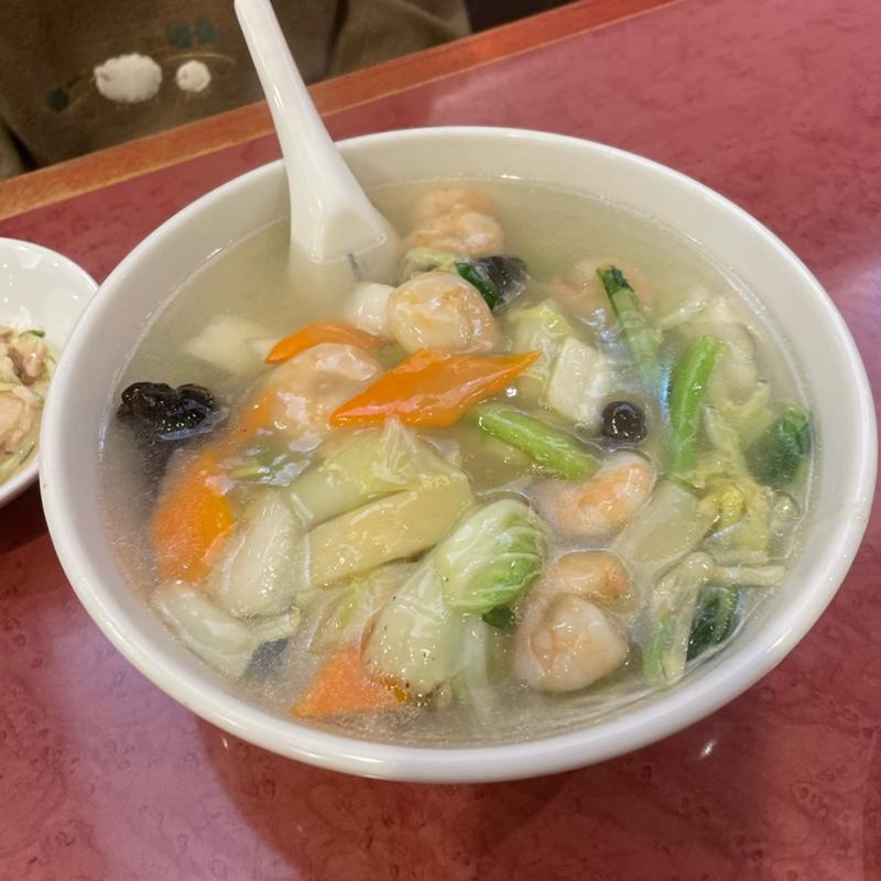 凌世麺 海老そば(塩味)(東林)