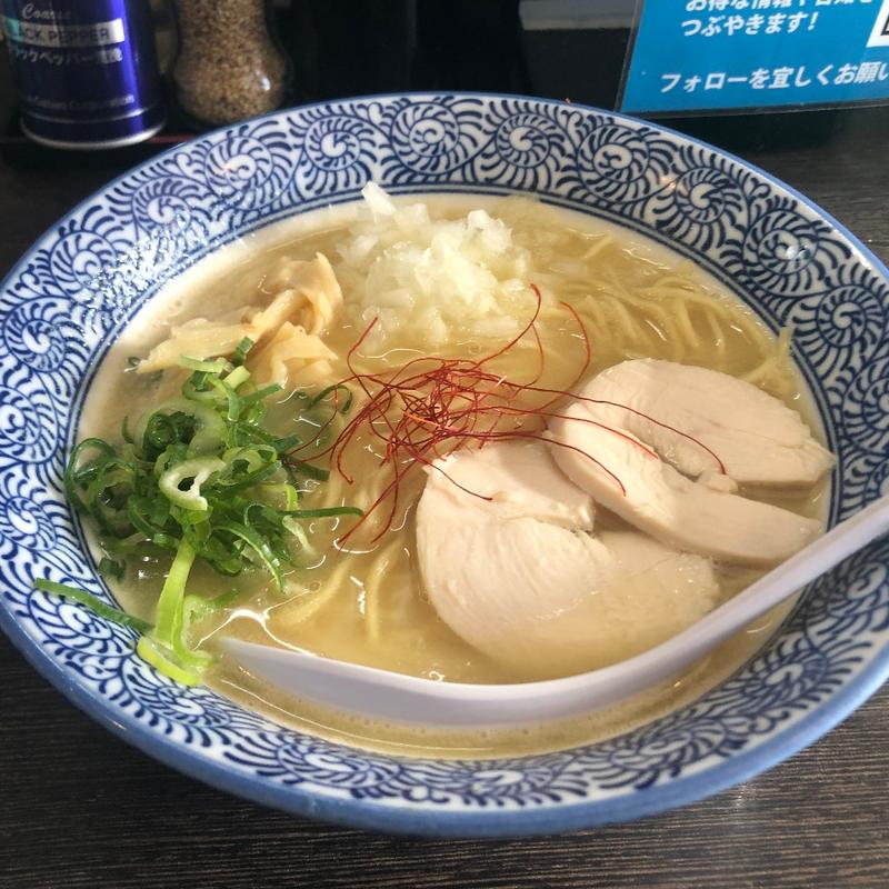 濃厚鶏白湯ラーメン(麺匠なべすけ)