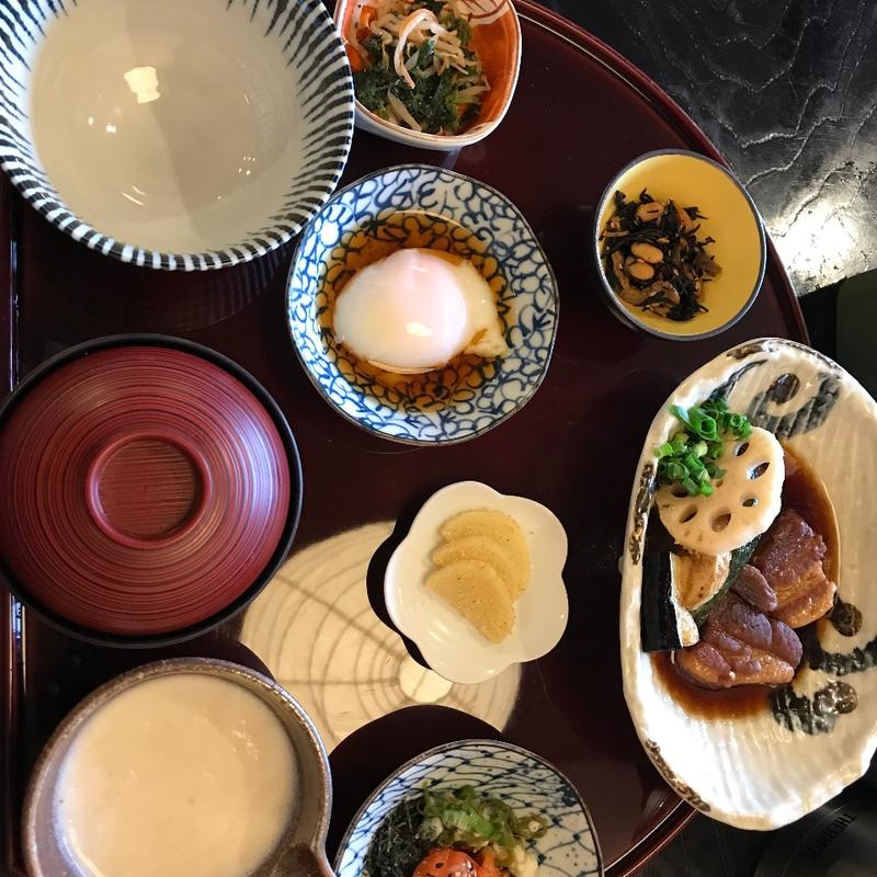 豚の角煮セット(佐鳴庵 （サナルアン）)