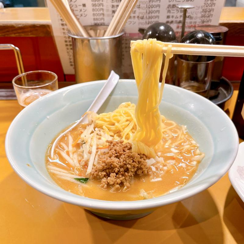 味噌ラーメン(樹利)
