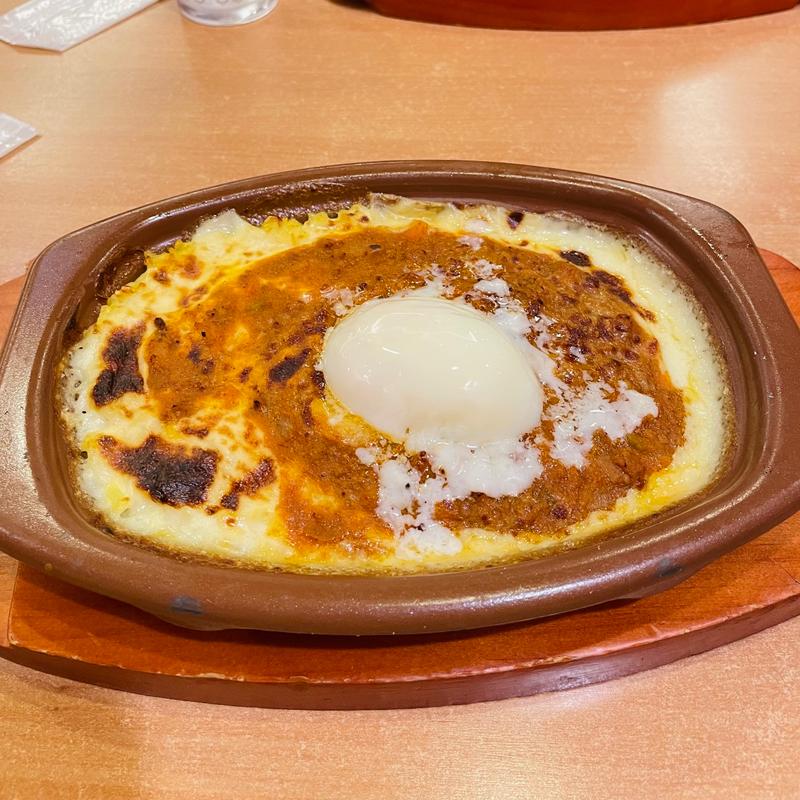 半熟卵のミラノ風ドリア(サイゼリヤ 新大久保明治通り店)