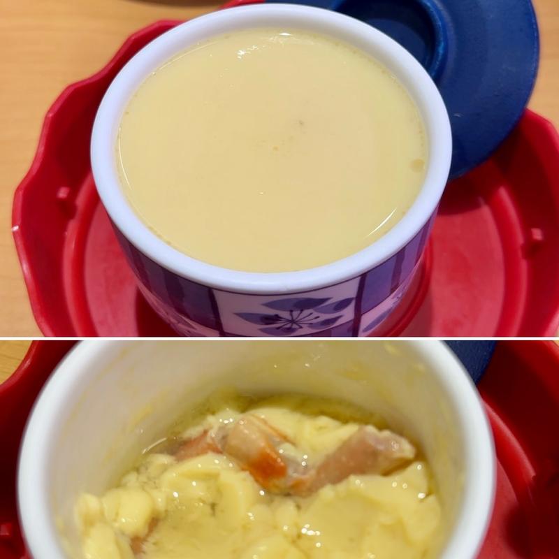 本ずわい蟹の茶碗蒸し(スシロー 八千代高津店)