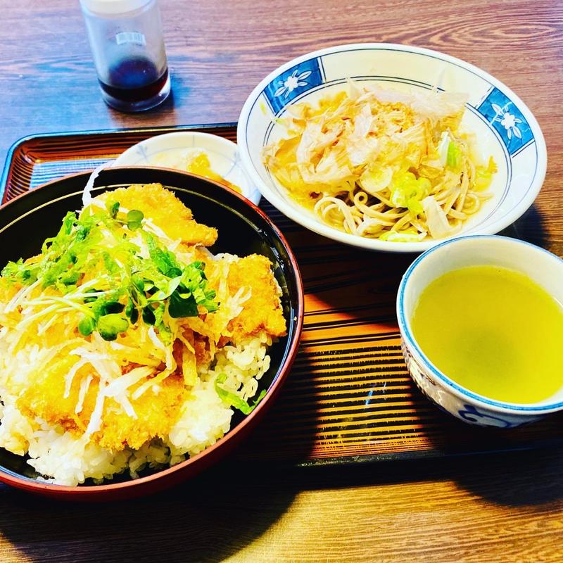 醤油カツ丼セット(ときわ三番店)