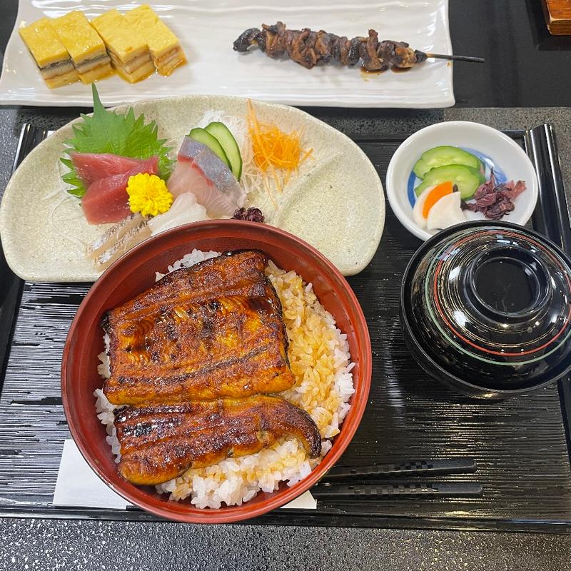 お昼のうな丼(うなぎ処京丸)