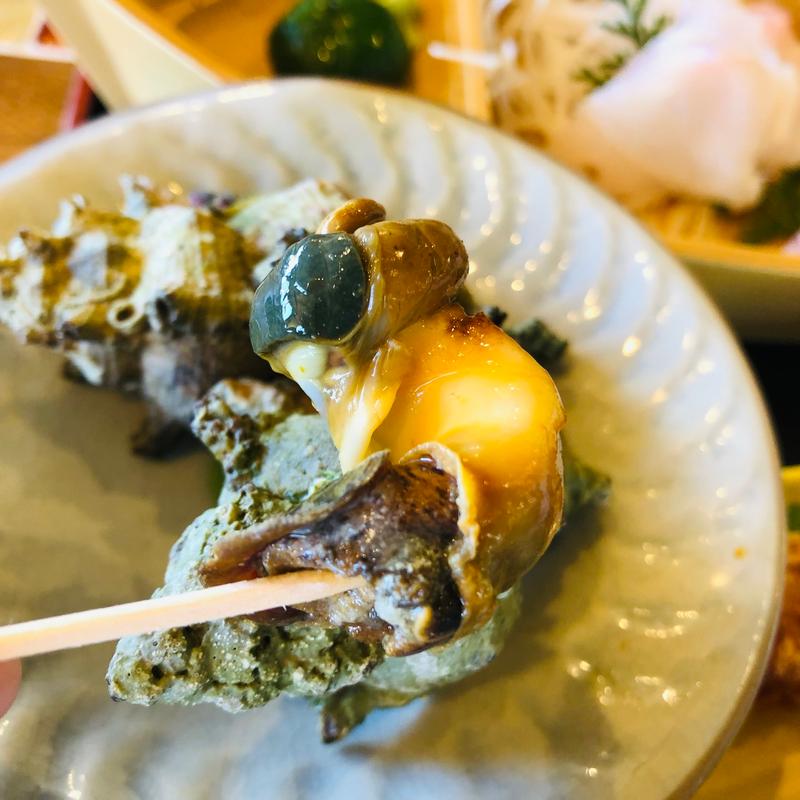 黒之瀬戸海峡の貝の潮煮_潮騒定食(ドライブイン潮騒 )