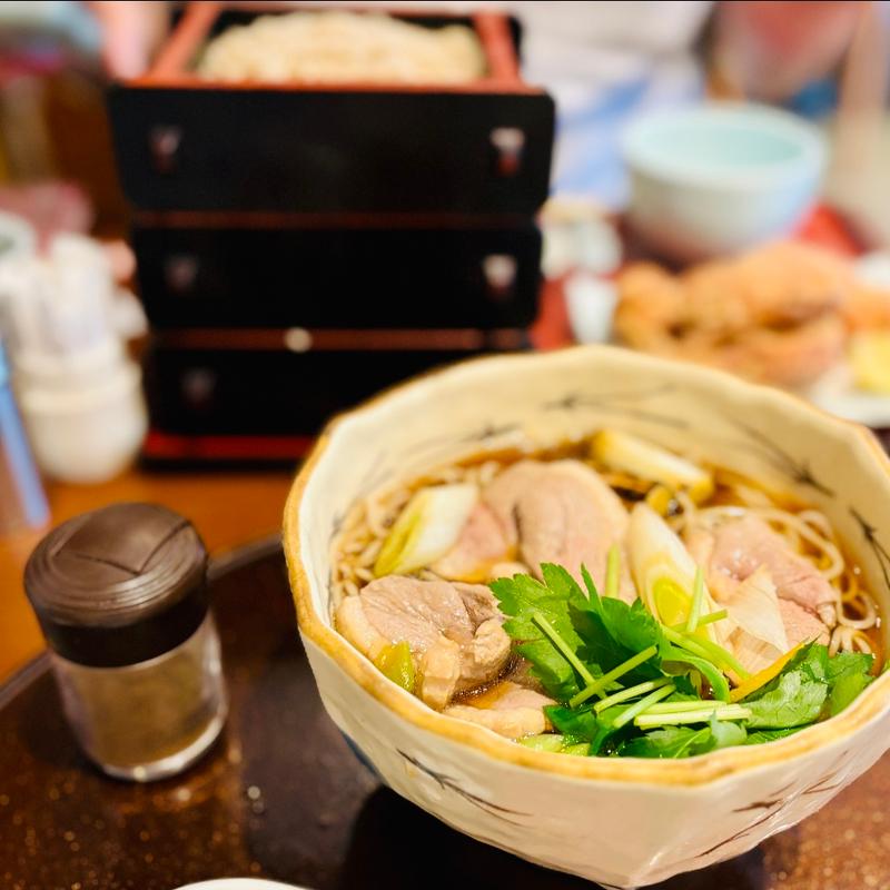 鴨南蛮(そば香露庵)