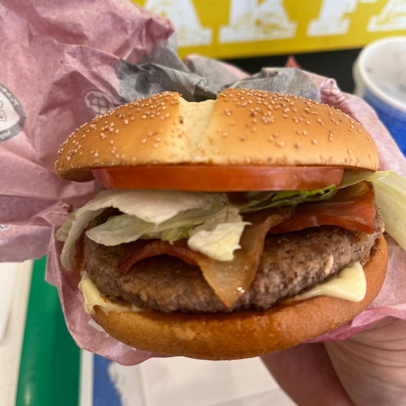 ベーコントマト肉厚ビーフバーガー(マクドナルド 桶川マイン店)