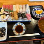 ランチ(握り寿司1.5盛)(早苗寿司)