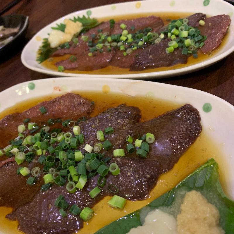 馬レバ刺し(沖縄和顔 )