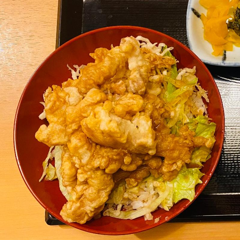 とり天丼(とよ常 駅前店 （トヨツネエキマエテン）)
