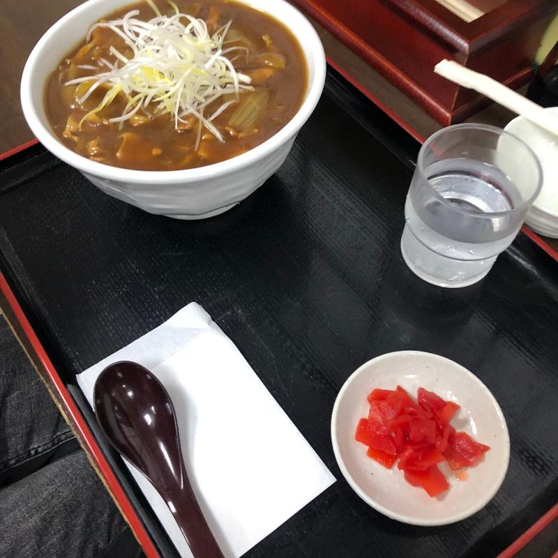 カレーうどん(肉汁うどん 森製麺所 )