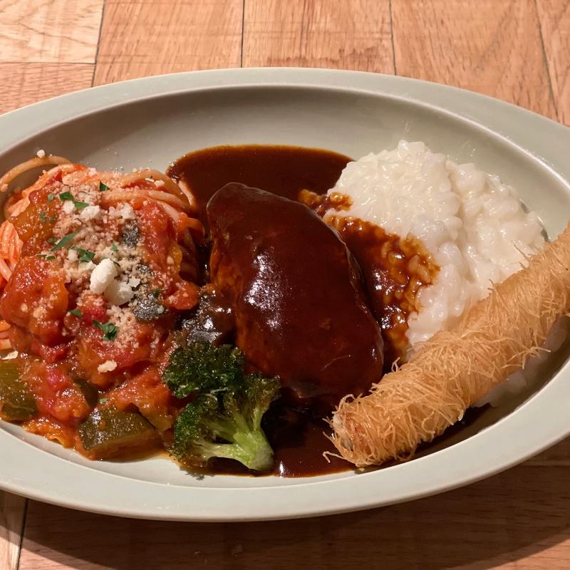 稲佐山トルコライスコース(稲佐山レストラン ITADAKI)