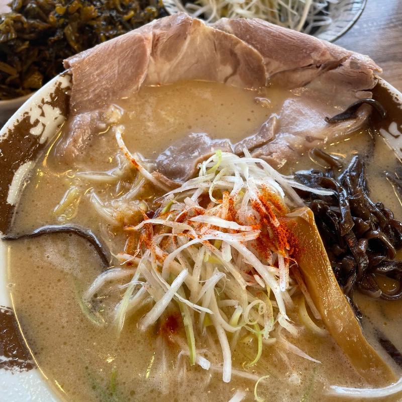 辛味噌ラーメン(熟成豚骨ラーメン 豚骨麺屋一番軒 一番軒 総本家)