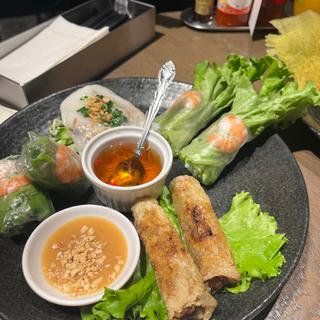 巻もの盛り合わせ(ベトナム料理 バインセオサイゴン新宿 Vietnamese Restaurant Banh Xeo Saigon Shinjuku)