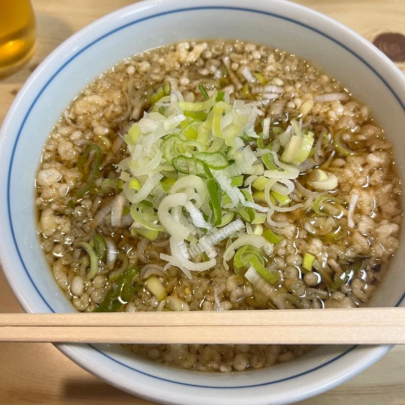 たぬき蕎麦(三ちゃんそば)