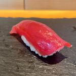 マグロ赤身握り(SUSHI TOKYO TEN、横浜)