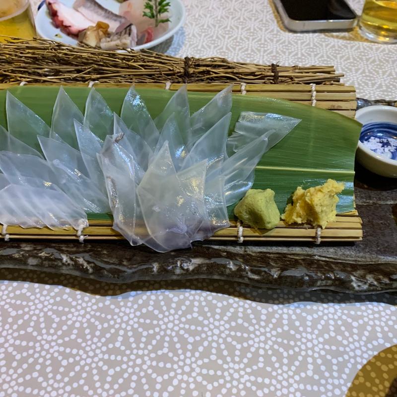 活イカ刺し(東京イカセンター)