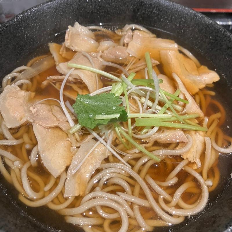 肉そば(蕎麦切り くろ)