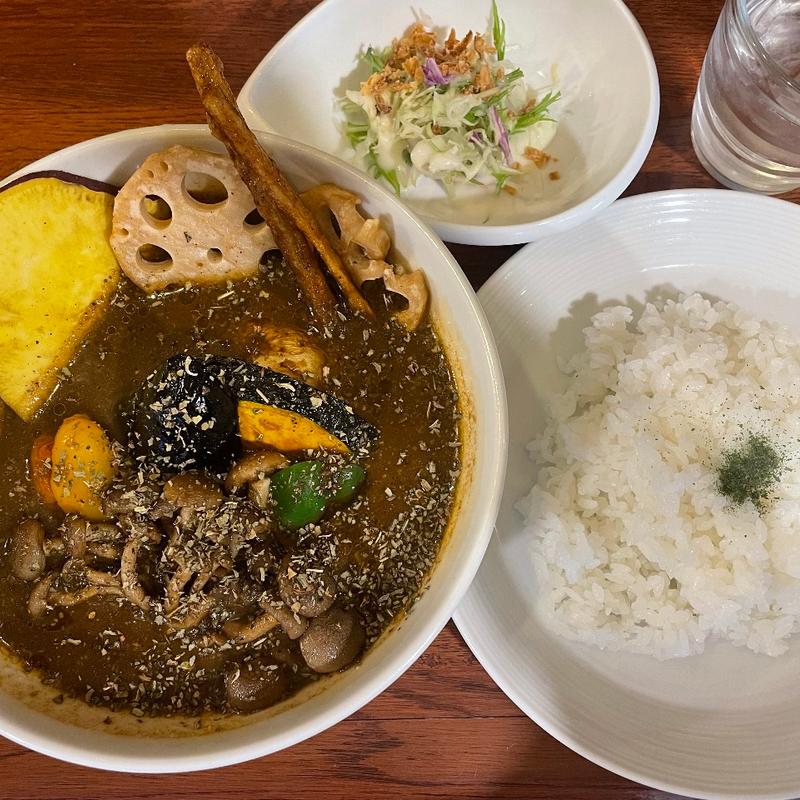 季節の野菜カレー(ホワイトベースカフェ （WHITE BASE CAFE）)