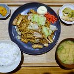 焼きそば定食(こなもんきぶん)
