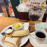 モーニングBセット たまごハムドック(カフェ 杜の香り )
