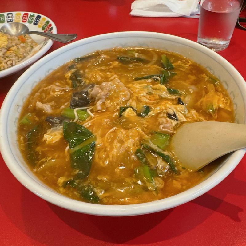 サンラータンメン(中国料理 黒龍苑)