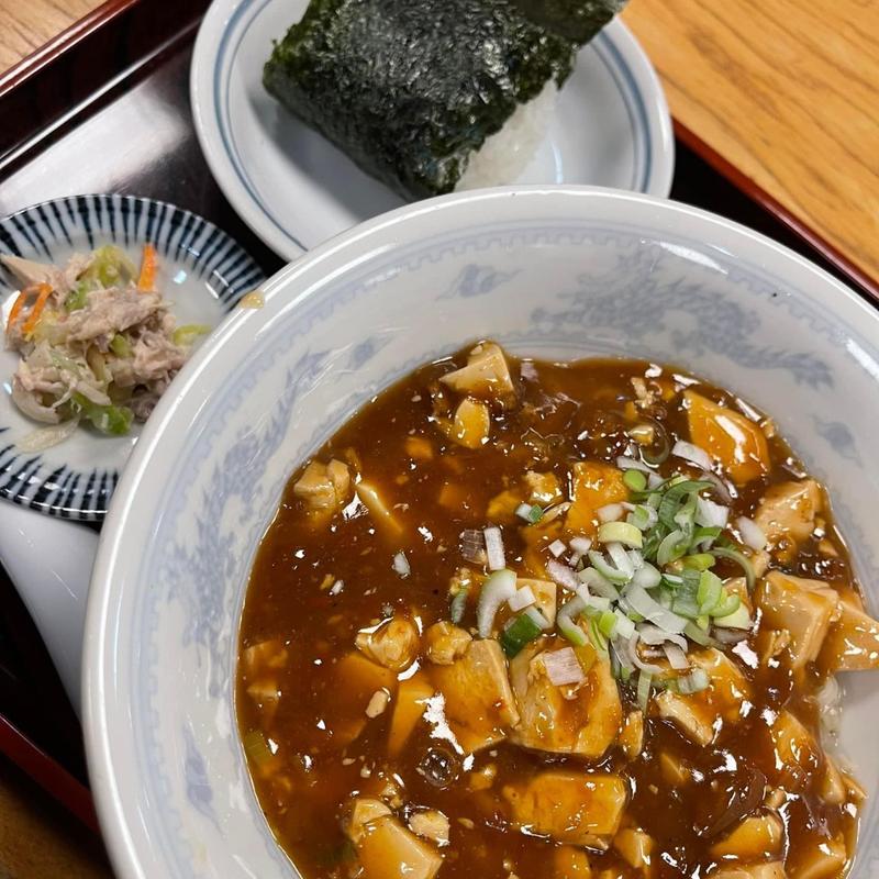 麻婆ラーメンセット(マルイチ神田軒 )