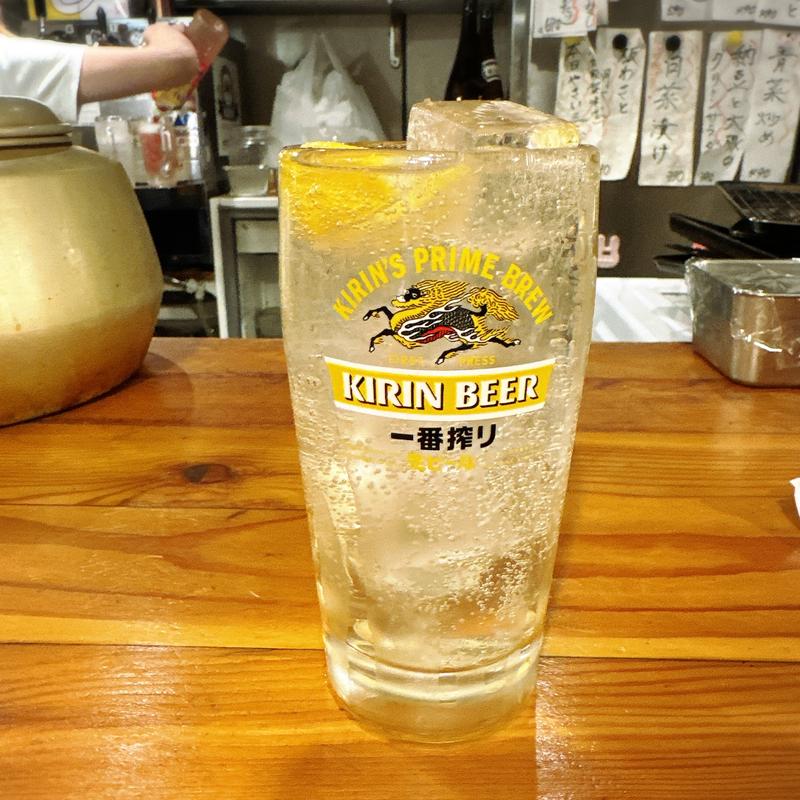 生レモンサワー(安旨ちゃん おしどり)