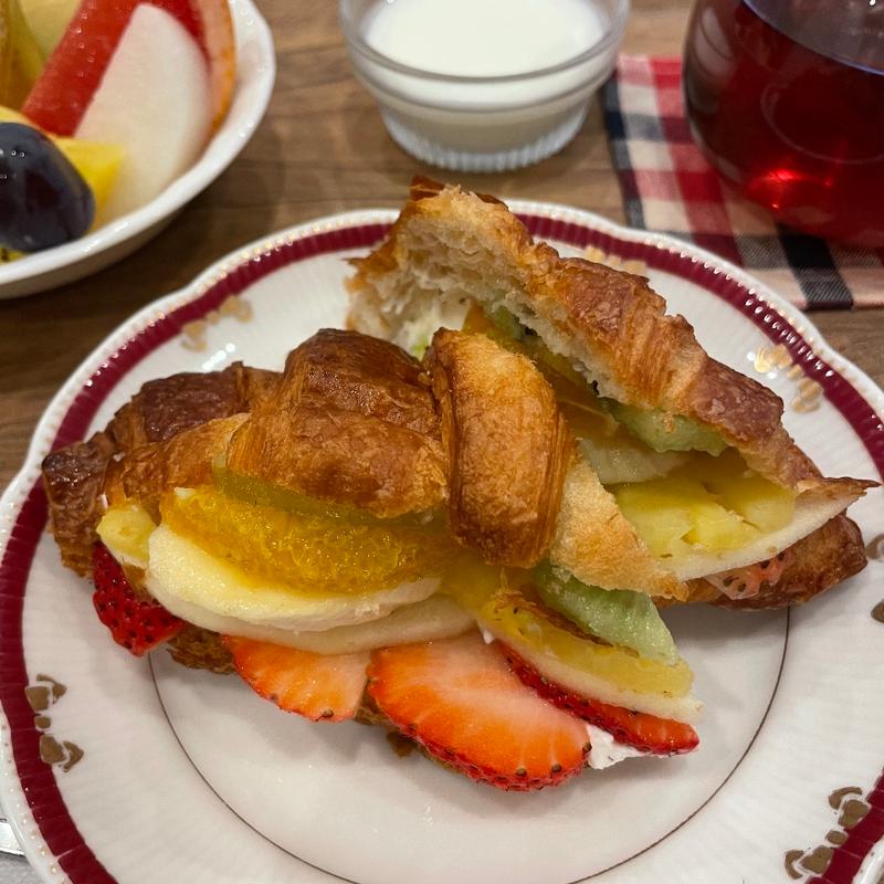 クロワッサンセットA(フルーフ･デゥ･セゾン)