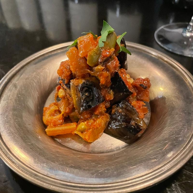 caponata barocca(カポナータ)  (オステリアバル ロッツォアズーロ （osteria bar rozzo azzurro）)