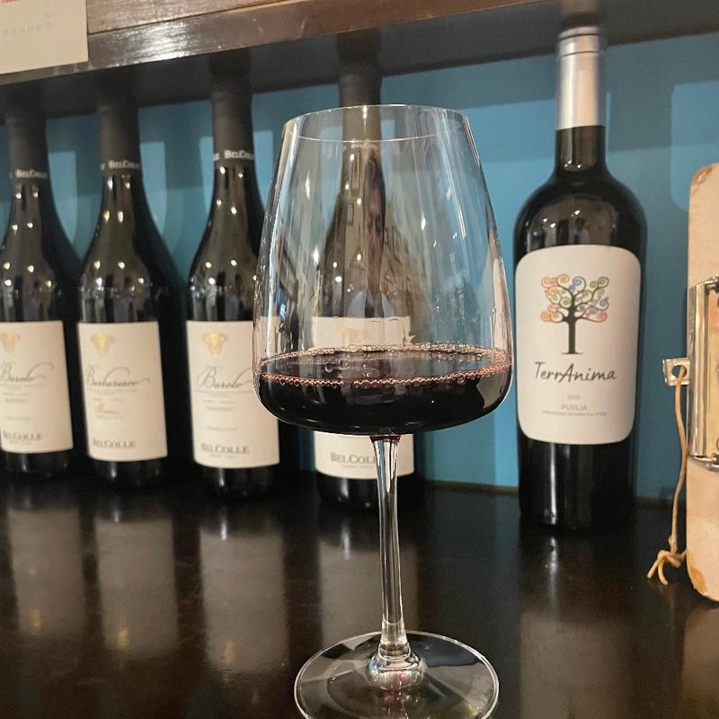 ブラモーシア・キャンティ・クラシコ (グラス)(オステリアバル ロッツォアズーロ （osteria bar rozzo azzurro）)