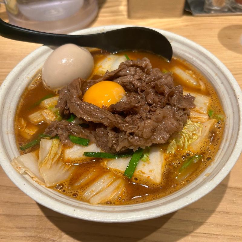 牛スタミナそば(NOROMANIA)