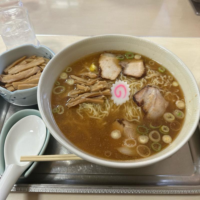 中華麺（メンマ付）(永福町大勝軒)