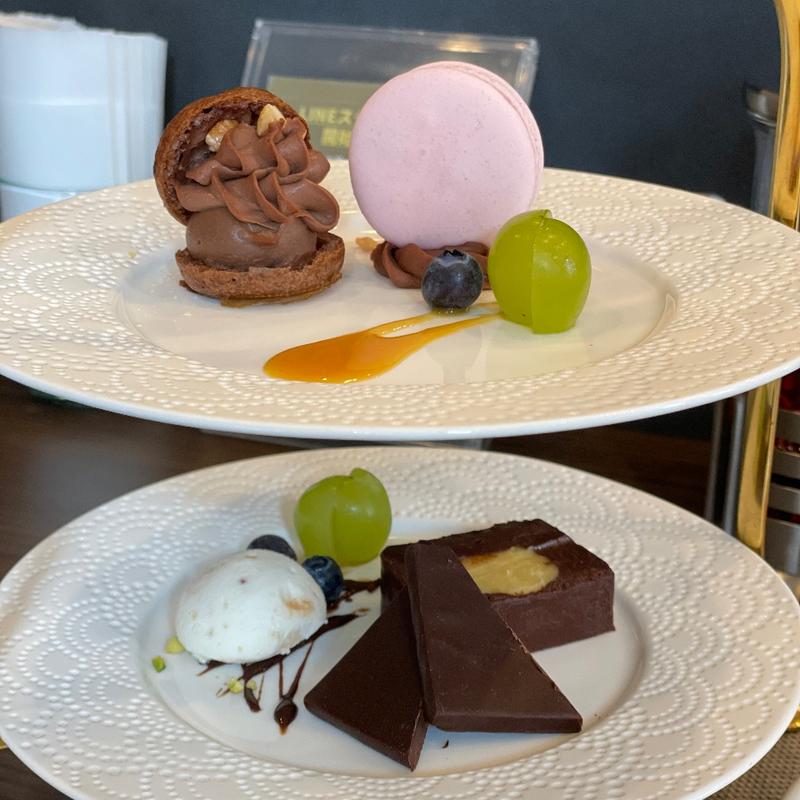 ランチ＆スイーツプレート(CHOCOLATERIE SANDGLASS （ショコラトリーサンドグラス）)