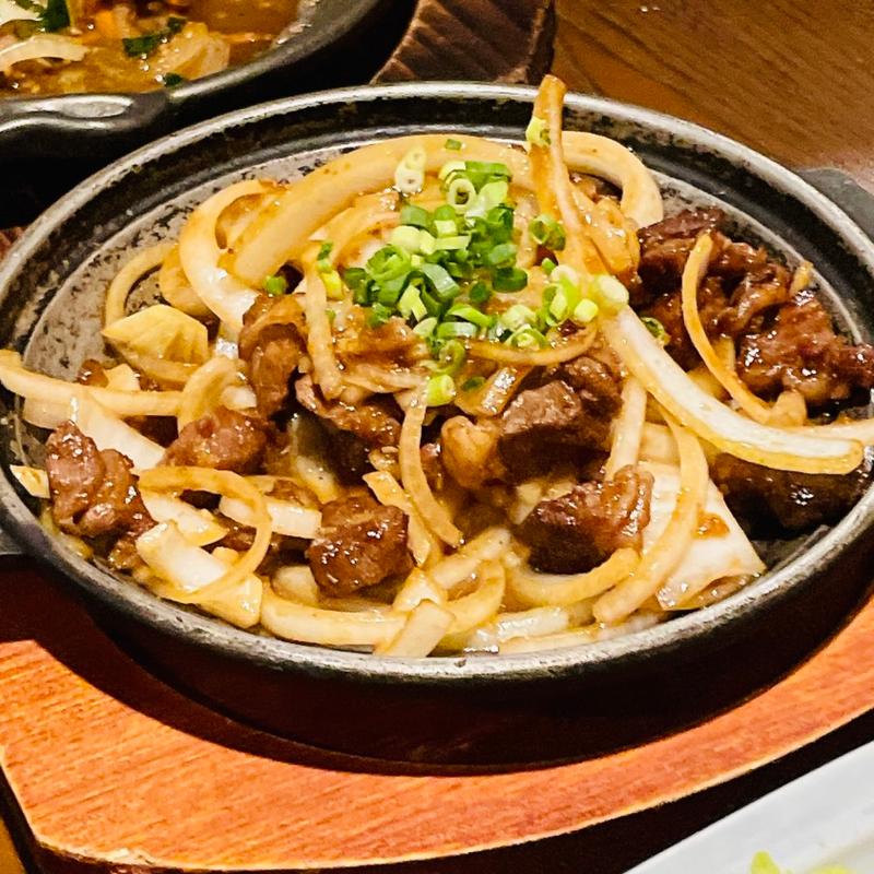 サイコロステーキ(九州蔵 上野店)