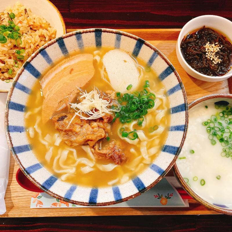 ミックスそば(パーラーくっくるがー)