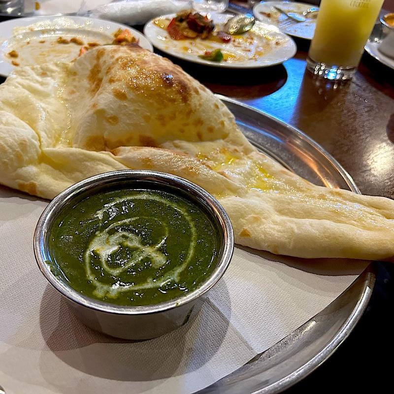 ほうれん草チキンカレー(エビン JR町田駅前店)