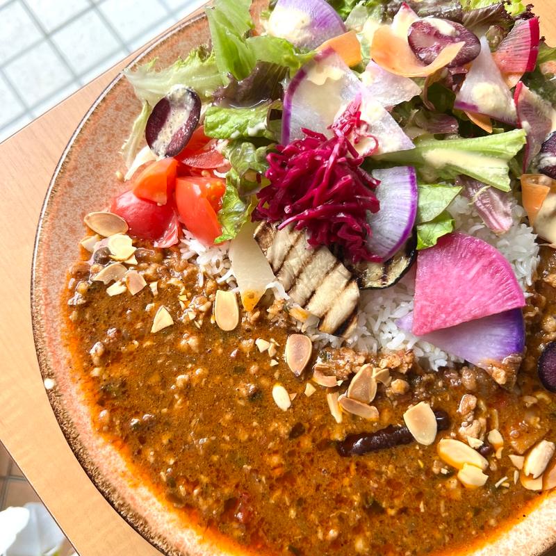 鰯とアーモンドキーマ(地球屋)