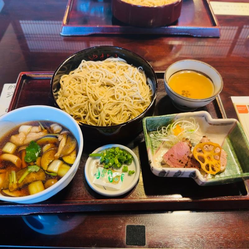 鴨汁せいろ(やま竹 （竹蔵蕎麦　やま竹（たけぞうそば　やまたけ））)